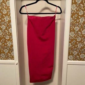 NWT BARBIECORE Missguided Pink Bodycon Skirt SZ US 6